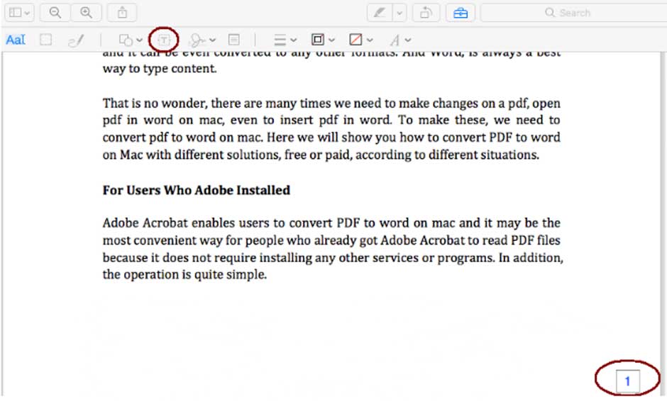 B. Add Page Numbers to a PDF