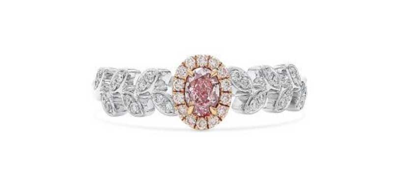 4. Fancy Purple Pink Diamond Ring