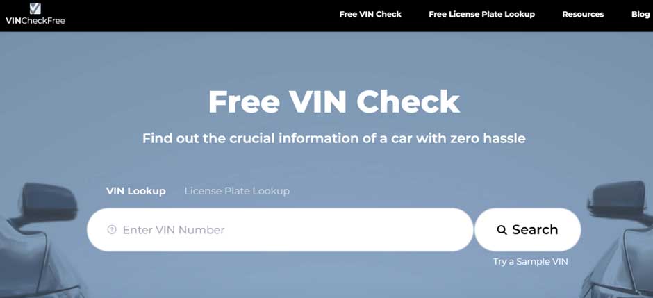  Free The Best Online VIN Tool