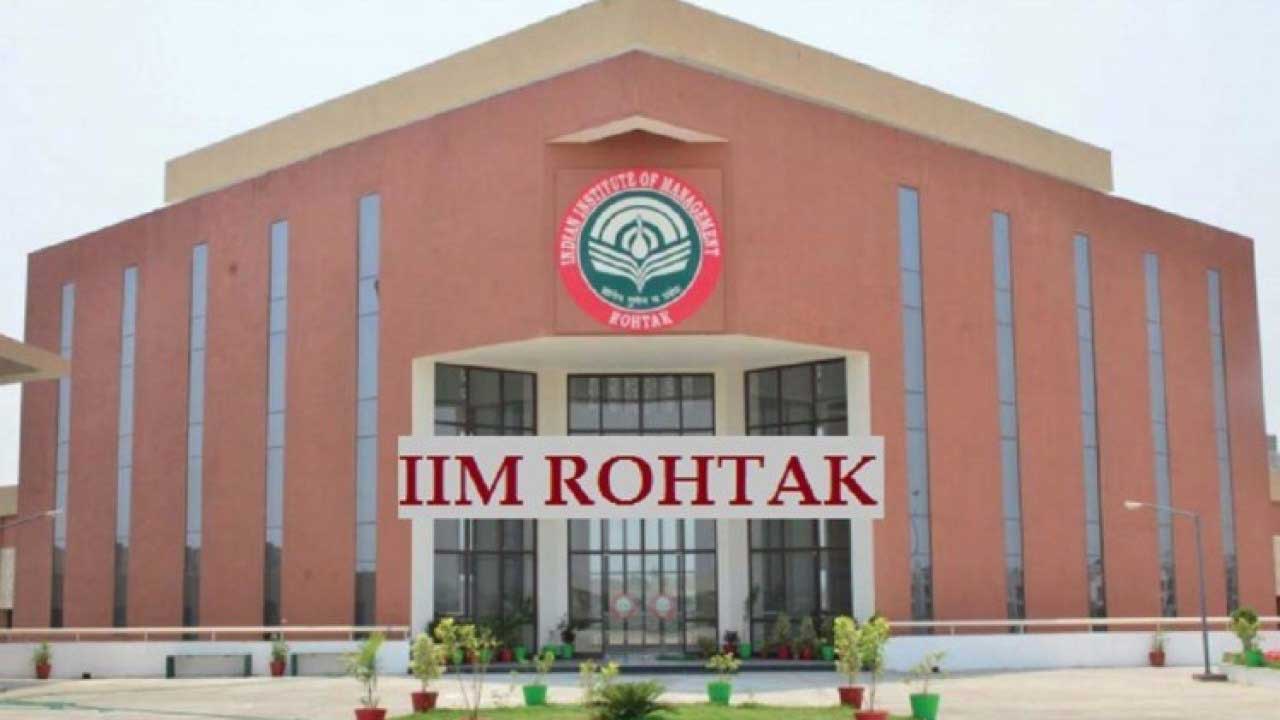 IIM Rohtak: Ranking and Recognitions