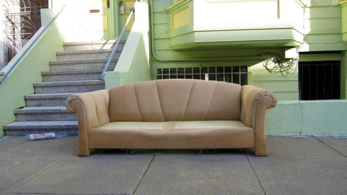 Leave Old Furniture on the Curb