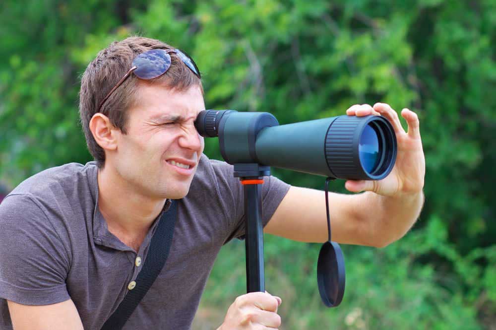 spotting scope is useful