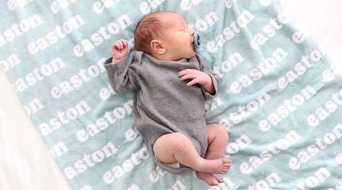 Top Benefits Of Personalized Baby Blankets